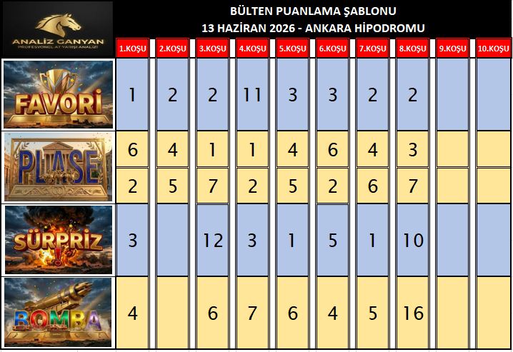 ankara bÜl Şablon