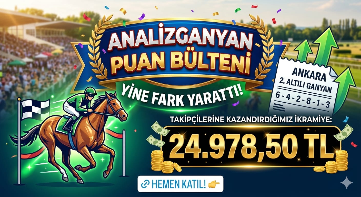 ANALİZ GANYAN puanli bÜlten logo